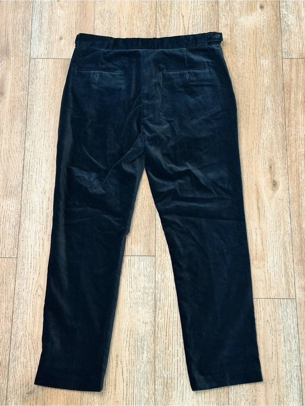 Vintage Polo Ralph Lauren Men's Black Corduroy Trousers